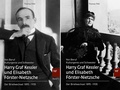 Cover: Harry Graf Kessler und Elisabeth F&ouml;rster-Nietzsche - Weimarer Verlagsgesellschaft ein Imprint von Verlagshaus R&ouml;merweg
