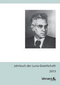 Abbildung von: Jahrbuch der Luria-Gesellschaft 2013 - Lehmanns Media