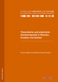 Cover: Theoretische und empirische Genderlinguistik in Bosnien, Kroatien und Serbien - Peter Lang Verlag