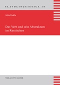 Cover: Das Verb und sein Abstraktum im Russischen - Peter Lang Verlag