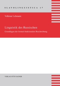 Abbildung von: Linguistik des Russischen. Grundlagen der formal-funktionalen Beschreibung - Peter Lang Verlag