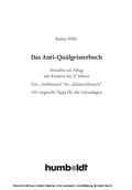 Cover: Das Anti-Qu&auml;lgeisterbuch - Humboldt