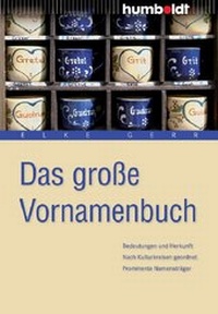 Abbildung von: Das große Vornamenbuch - Humboldt