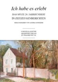 Cover: Ich habe es erlebt - Frankfurter Literaturverlag