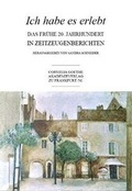 Cover: Ich habe es erlebt - Frankfurter Literaturverlag