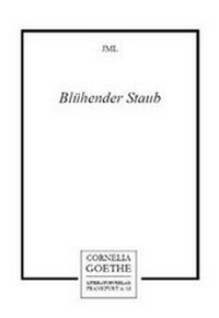 Enlarge image Cover: Blühender Staub - Frankfurter Literaturverlag