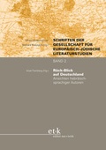 Cover: R&uuml;ck-Blick auf Deutschland - edition text + kritik
