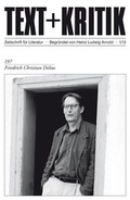 Cover: Friedrich Christian Delius - edition text + kritik