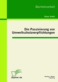Bild: Die Passivierung von Umweltschutzverpflichtungen - Bachelor + Master Publishing
