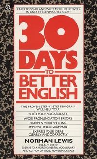 Abbildung von: Thirty Days to Better English - Signet
