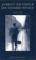 Cover: JAHRBUCH ZUR KULTUR UND LITERATUR DER WEIMARER REPUBLIK - edition text + kritik