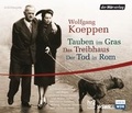 Cover: Tauben im Gras/Das Treibhaus/Der Tod in Rom - Der H&ouml;rverlag