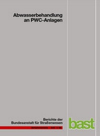 Abbildung von: Abwasserbehandlung an PWC-Anlagen - Fachverlag NW in Carl Ed. Schünemann KG