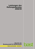 Cover: Leistungen des Rettungsdienstes 2008/09 - Fachverlag NW in Carl Ed. Sch&uuml;nemann KG