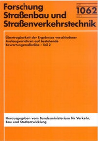 Abbildung von: Übertragbarkeit der Ergebnisse verschiedener Auslaugverfahren auf bestehende Bewertungsmaßstäbe - Teil 2 - Fachverlag NW in Carl Ed. Schünemann KG