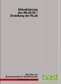 Cover: Aktualisierung des MLuS02 - Erstellung der RLuS - Fachverlag NW in Carl Ed. Sch&uuml;nemann KG