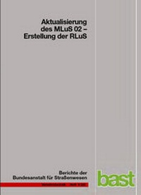 Abbildung von: Aktualisierung des MLuS02 - Erstellung der RLuS - Fachverlag NW in Carl Ed. Schünemann KG