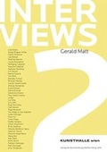 Cover: Gerald Matt. Interviews 2. English Edition - K&ouml;nig, Walther