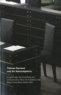 Cover: Thomas Demand und die Nationalgalerie / and die Nationalgalerie. Ein Gespr&auml;ch mit / A Conversation with Hans Ulrich Obrist - K&ouml;nig, Walther
