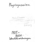 Cover: Maria Lassnig. Lehnstuhlzeichnungen. Physionomien - K&ouml;nig, Walther