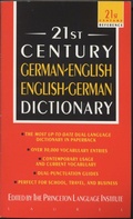 Cover: 21st Century German-English English-German Dictionary - Bantam Books