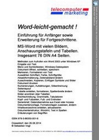 Abbildung von: Word-leicht-gemacht - telecomputer marketing