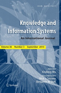 Abbildung von: Knowledge and Information Systems - Springer