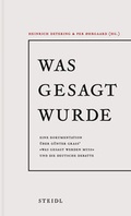 Cover: Was gesagt wurde - Steidl