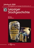 Cover: Leipziger Stadtgeschichte (PDF) - Sax-Verlag