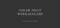 Cover: Oskar Negt | Werkausgabe - Steidl
