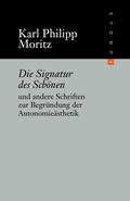Cover: Die Signatur des Sch&ouml;nen - DISTANZ Verlag