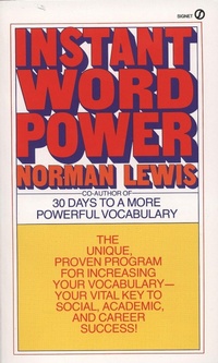 Abbildung von: Instant Word Power - Berkley Publishing Corporation,U.S.
