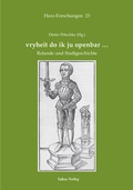 Cover: Vryheit do ik ju openbar. - Lukas Verlag f&uuml;r Kunst- und Geistesgeschichte