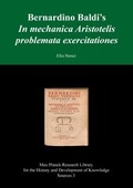 Cover: Bernardino Baldi's ln mechanica Aristotelis problemata exercitaes - epubli