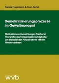 Cover: Demokratisierungsprozesse im Gewaltmonopol - wvb Wissenschaftlicher Verlag Berlin