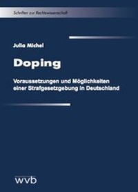 Abbildung von: Doping - wvb Wissenschaftlicher Verlag Berlin