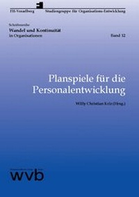 Abbildung von: Planspiele für die Personalentwicklung - wvb Wissenschaftlicher Verlag Berlin