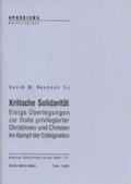 Cover: Kritische Solidarit&auml;t - AphorismA