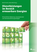 Cover: Dienstleistungen im Bereich erneuerbarer Energien - oekom verlag