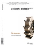Cover: Ressourcen - oekom verlag