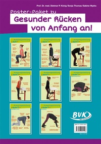 Abbildung von: Poster-Paket zu Gesunder Rücken von Anfang an! - BVK Buch Verlag Kempen