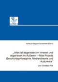 Cover: "Alles ist abgerissen im Inneren und abgerissen im &Auml;u&szlig;eren" - AVINUS Verlag Sieber & Dr. Weber GbR
