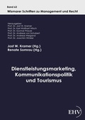 Cover: Dienstleistungsmarketing, Kommunikationspolitik und Tourismus - Ehv Academicpress
