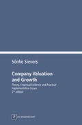Cover: Company Valuation and Growth - Theory, Empirical Evidence and Practical Implementation Issues - 2nd edition - Monsenstein und Vannerdat