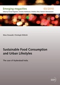Cover: Sustainable Food Consumption and Abstract Urban Lifestyles - Europ&auml;ischer Hochschulverlag