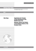 Cover: Negotiating the Principle of Non-Refoulement in the Mediterranean Sea: Missions, Visions and Policies at the Southern Borders of the European Union - Leipziger Uni-Vlg