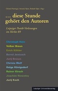 Cover: . diese Stunde geh&ouml;rt den Autoren - Leipziger Uni-Vlg
