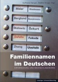 Cover: Familiennamen im Deutschen - Leipziger Uni-Vlg