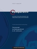 Cover: Vermessungen der Mediengesellschaft im 20. Jahrhundert - Leipziger Uni-Vlg