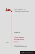 Cover: prima donna, primo uomo, musico - Leipziger Uni-Vlg